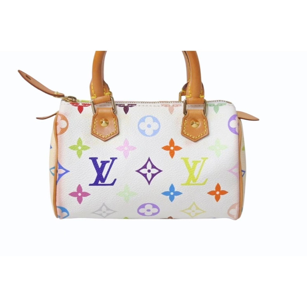 Louis Vuitton Monogram Multicolore Multicolor Speedy Natural Takashi Murakami - Picture 2 of 9